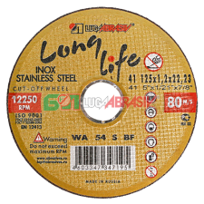 Круг отрезной 125х3,0x22,2 мм для металла Long Life ЛУГАабразив