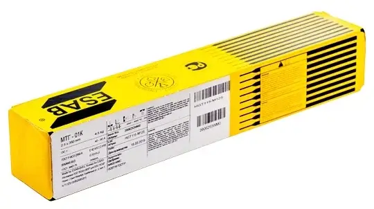 Сварочные электроды ESAB МТГ-01К Ø2.5, 3.0 - svardom.by