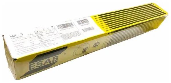 Сварочные электроды ESAB МР-3 Ø2.5, 3.0, 4.0, 5.0 - svardom.by