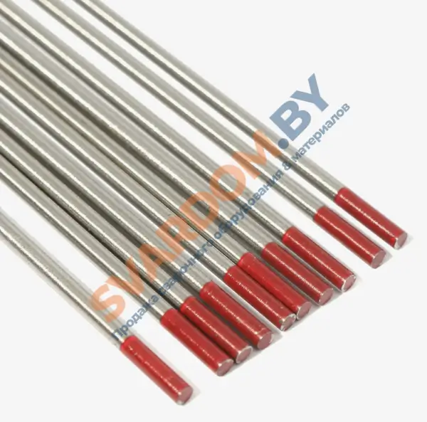 Вольфрамовый электрод WT-20 красный ⌀ 3.0 мм - svardom.by