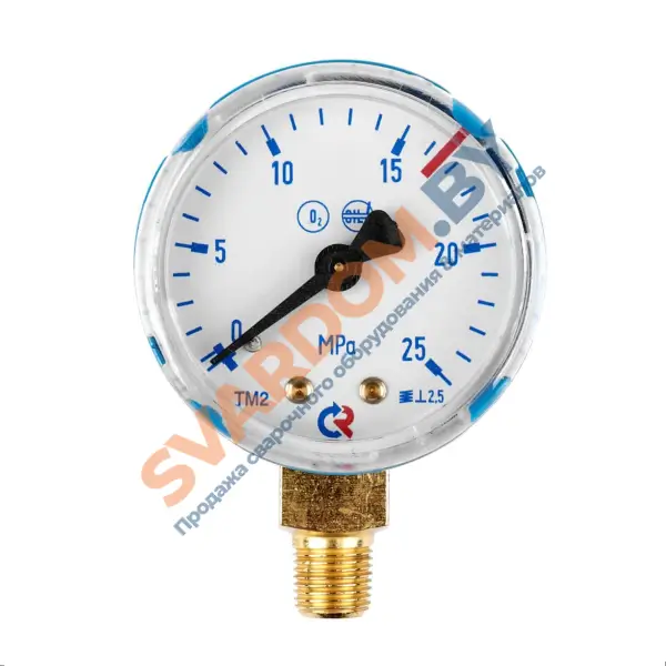 Манометр 25,0 МПа, 1/8 NPT, кислород, ПТК - svardom.by