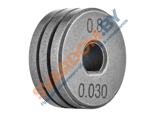 Ролик подающий Spool Gun 20.7х6х9 мм., 0.8-1.0, Сварог - svardom.by