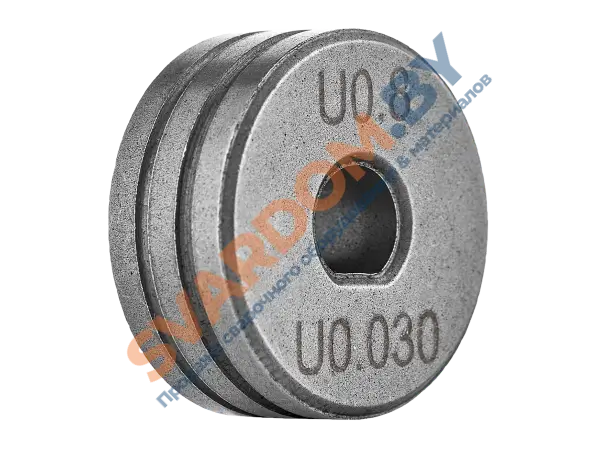Ролик подающий Spool Gun 35х25х8 мм., 0.8-1.0, Сварог - svardom.by