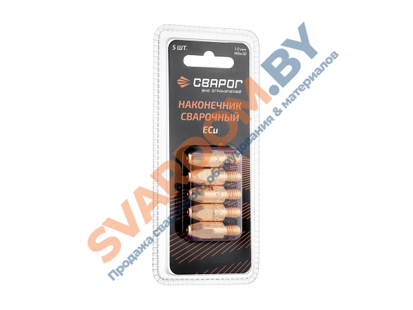 Наконечник сварочный M8×30 E-CU Ø 1.0 мм ICU0005-10-SVA, Сварог - svardom.by