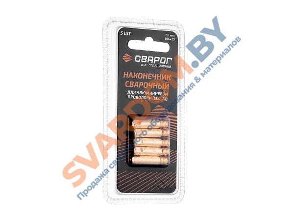 Наконечник сварочный M6×25 E-CU-AL Ø 0.8 мм ICU0003-60-SVA, Сварог - svardom.by