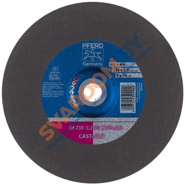 Круг отрезной PFERD SG CAST + ALU EH - svardom.by