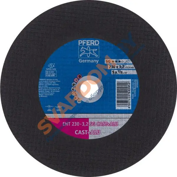 Круг отрезной PFERD SG CAST + ALU EHT - svardom.by