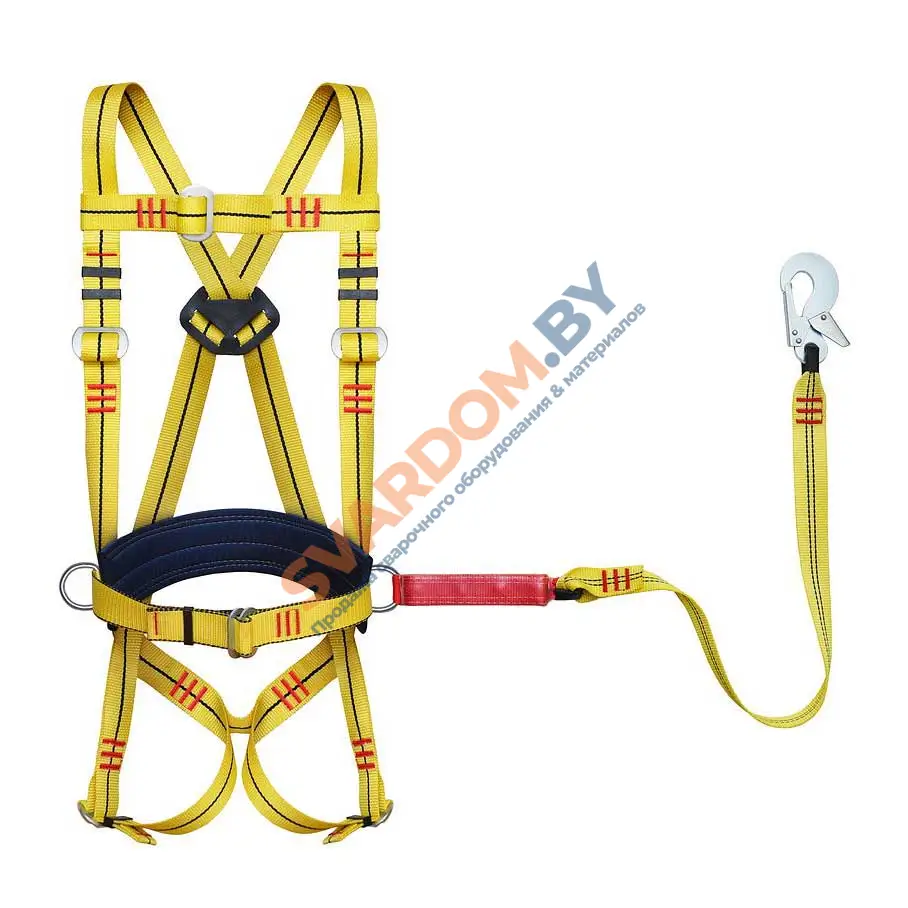 Удерживающая привязь УПС 2 аАД (строп лента с амортизатором), ВОСТОК - svardom.by