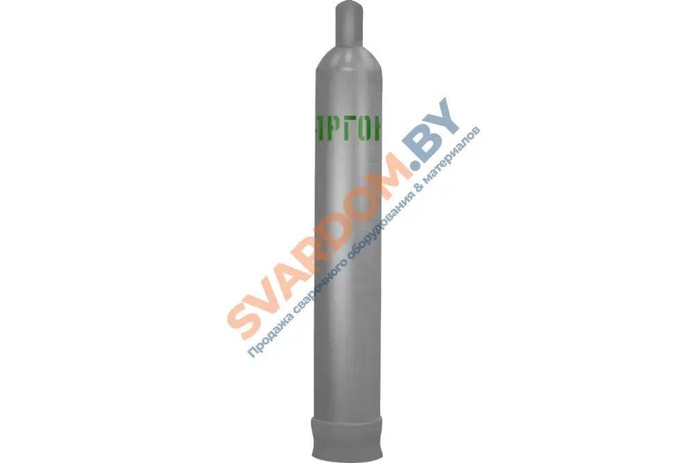 Баллон аргоновый 40 л (Б/У, Аттестованный), заправленный аргоном, SKYWELD - svardom.by