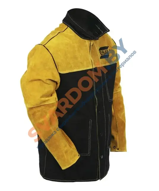 Куртка кожаная ESAB Proban Welding Jacket, размер L - svardom.by