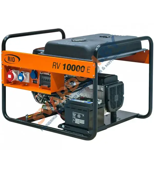 Бензиновый генератор Rid RV 10000 E, 8.0 кВт - svardom.by