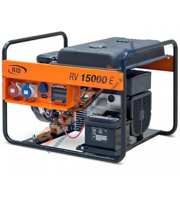 Бензиновый генератор Rid RV 15000E, 12.3 кВт - svardom.by