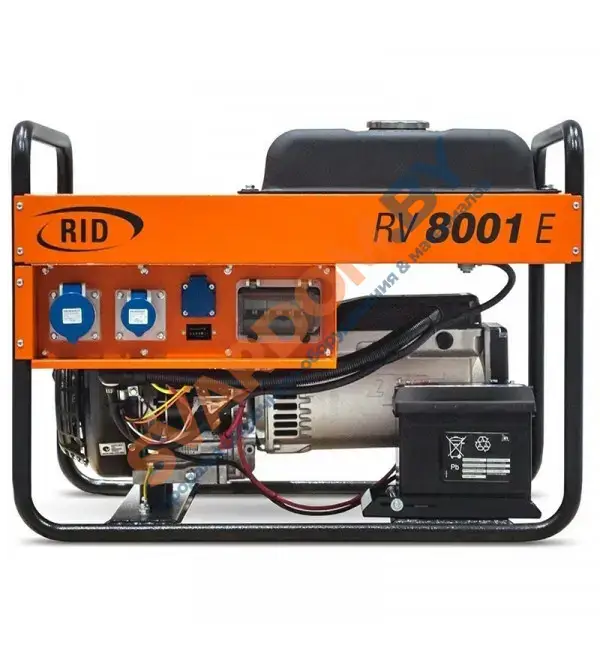 Генератор бензиновый Rid RV 8001 E, 8.0 кВт - svardom.by