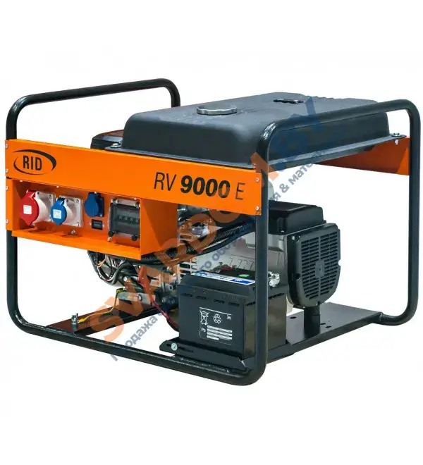 Бензиновый генератор Rid RV 9000 E, 7.2 кВт - svardom.by