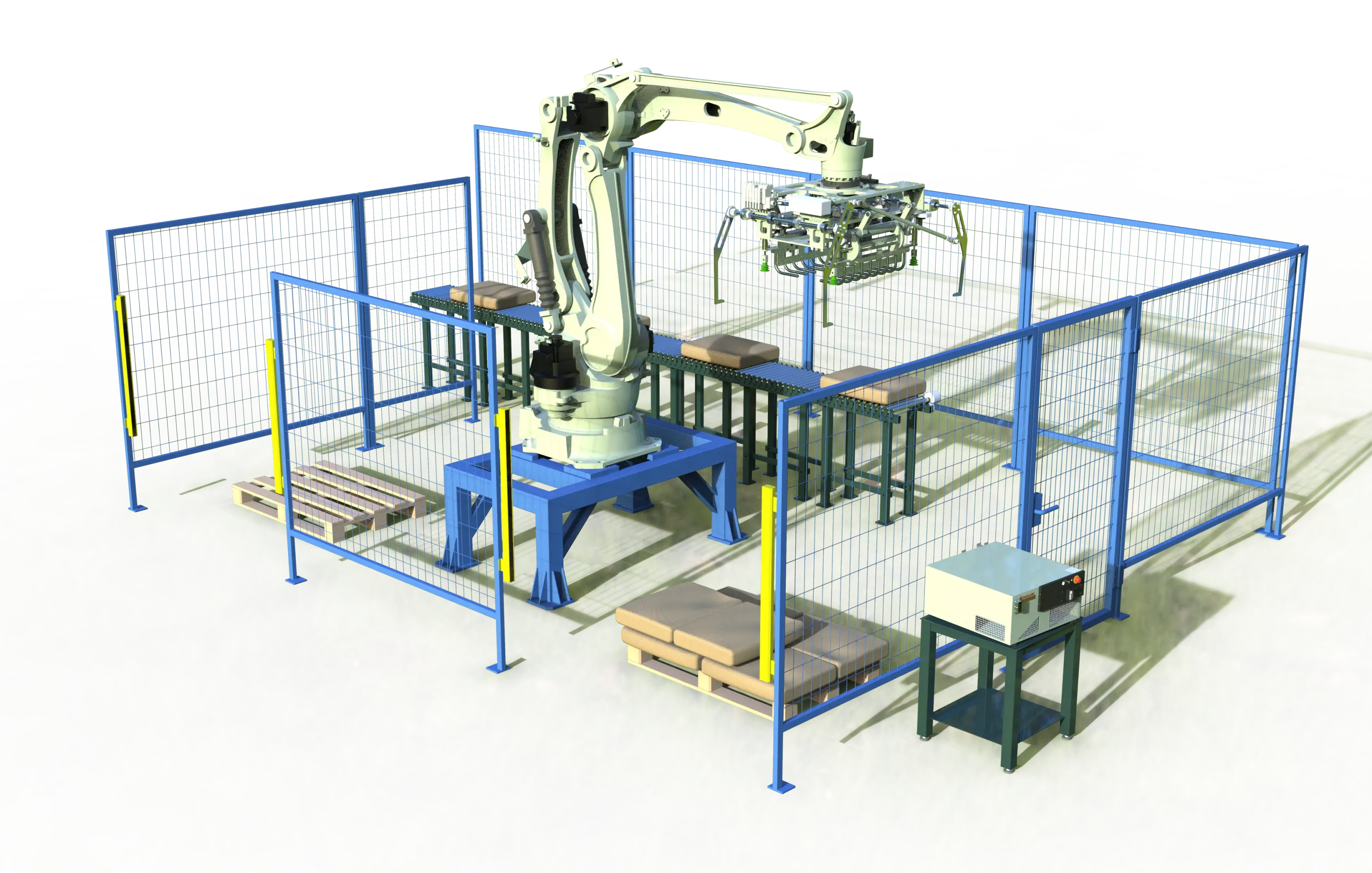 PalletWizard ECO: Роботизированный комплекс для укладки мешков - svardom.by